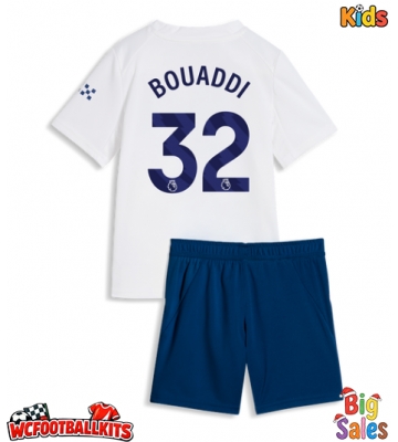Manchester City Ayyoub Bouaddi #32 Replica Third Stadium Kit for Kids 2026-27 Short Sleeve (+ pants)